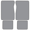 Floor Mats for 1989 Chevrolet R3500 Crew Cab Cutpile 4Pc