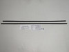 1965-66 Chevrolet Impala Bel Air Wagon Window Sweeps Felt Kit Black Rear Inner Outer Weatherstrip Set