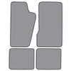 Floor Mats for 1985-90 Jeep Cherokee Pioneer (FM34F FM18R) Cutpile 4Pc
