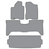 Floor Mats for 2004 Nissan Pathfinder Armada SE Frts & Rr Runners 4Pc