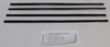 1967-1972 Chevrolet C10, C20 Truck Window Sweeps Felt Kit - 4 Pc Set for Front Left Right Inner Outer Area