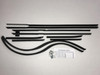 Window Sweeps Felt Kit Belt Line Weatherstrip for 1968 Chevy Impala Custom - Authentic, Quality Product Made in the USA Window Sweeps Felt Kit Belt Line Weatherstrip for 1968 Chevy Impala Custom - Authentic, Quality Product Made in the USA