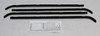 1964-66 Chevy GMC Truck Window Sweeps Felt Kit for 2 Door Pick Up - Front, Left, Right Inner & Outer Weatherstrip Set
