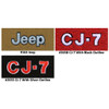 Floor Mats for 1976-1986 Jeep CJ7 (FM166F FM18R) Cutpile 4Pc
