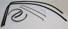Window Sweeps Felt Kit for Chevrolet GMC Truck 1947-1950, Front Left Right Inner Outer Weatherstrip Set - Authentic US-made