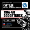 Digital Shop Manual and Resources for 1967-1968 Dodge Truck Digital Shop Manual and Resources for 1967-1968 Dodge Truck