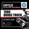 Digital Shop Manual and Resources for 1980 Dodge Truck