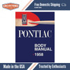 Body Shop Manual for 1958 Pontiac
