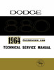 Service Manual for 1964 Dodge 880