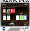 Digital Shop Manual and Resources for 1974-1976 Chevrolet Trucks Light Duty