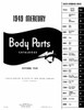 Parts Catalog for 1949 Mercury