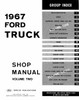 Service Manual for 1967 Ford Truck (3 Vol) Service Manual for 1967 Ford Truck (3 Vol)