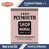 Service Manual for 1937 Plymouth P3-P4
