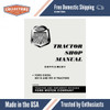 Service Manual for 1958 Ford Tractor 801-D and 901-D Diesel