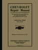 Service Manual for 1931 Chevrolet Car, Truck