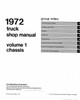 Service Manual for 1972 Ford Truck (5 Vol)