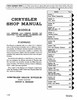 Service Manual for 1951-1952 Chrysler