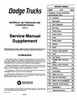Service Manual for 1978 Dodge Truck