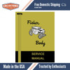 Body Shop Manual for 1972 Fisher