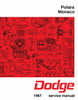 Service Manual for 1967 Dodge Polara, Monaco