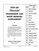 Service Manual for 1959-1960 Chevrolet Passenger Car