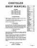 Service Manual for 1941-1948 Chrysler