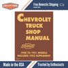 Service Manual for 1948-1953 Chevy Truck