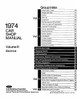 Service Manual for 1974 Ford and Lincoln and Mercury (5 Vol)