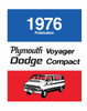 Service Manual for 1976 Plymouth and Dodge Van