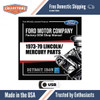 Digital Parts Manual for 1973-1979 Lincoln, Mercury