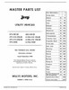 Parts Catalog for 1952-1965 Jeep Utility