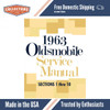 Service Manual for 1963 Oldsmobile 2 Vol Set