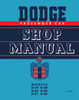 Service Manual for 1949-1952 Dodge Car