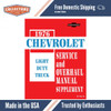 1976 Chevrolet Light Duty Truck Service & Overhaul Manual Supplement to 1974 Chevy Truck Shop Manual