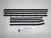 Window Sweeps Felt Kit for Buick Skylark 2 Door Convertible - Front, Rear, Left, Right Inner & Outer Weatherstrip USA Made