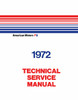 Service Manual for 1972 AMC