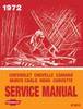Service Manual for 1972 Chevrolet