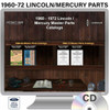 Digital Parts Manual for 1960-1972 Lincoln, Mercury