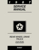 Service Manual for 1987 Dodge D/W 150-350 Truck, Ramcharger Service Manual for 1987 Dodge D/W 150-350 Truck, Ramcharger