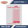 Service Manual for 1981 Jeep