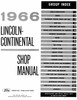 Service Manual for 1966 Lincoln Continental