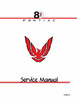 Service Manual for 1989 Pontiac Firebird