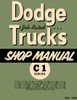 Service Manual for 1954-1955 Dodge Truck C-1 Service Manual for 1954-1955 Dodge Truck C-1