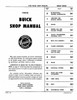 Service Manual for 1952 Buick