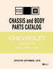 Parts Catalog for 1953-1980 Chevrolet Corvette