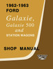 Service Manual for 1962-1963 Ford Galaxie