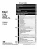 Service Manual for 1973 Ford and Lincoln and Mercury (5 Vol)