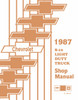 Service Manual for 1987 Chevy S-10 LD Truck Service Manual for 1987 Chevy S-10 LD Truck