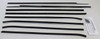 1961 Chevy Impala Window Sweeps Felt Kit for 2 Door Hardtop - Inner/Outer Weatherstrip Replacement Set