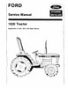 Service Manual for Ford Tractor 1320, 1520, 1620, 1715, 1720